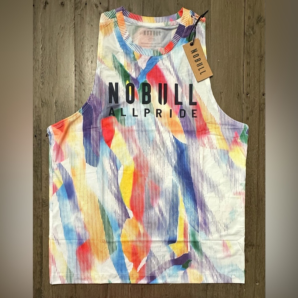 NWT NOBULL Women’s Pride Moves Pride Tank - XS *LIMITED EDITION*